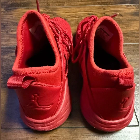 Nike Air Jordan Formula 23 Gym Shoes Youth Size 5.5Y October Red - Picture 7 of 10